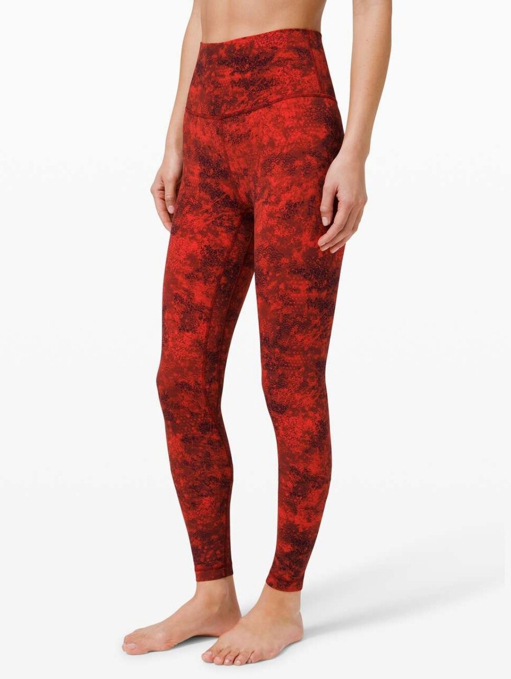 Lululemon Align Pant 28" *Lunar New YearIntricate Oasis Love Red Multi